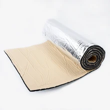 Sound Deadener 50*200cm Universal Heat Shield Waterproof Dustproof Absorption Aluminum Noise Insulation Material sound absorption coefficient analysis