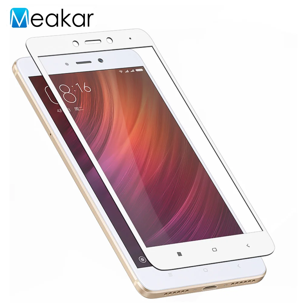 9H 2.5D полное покрытие 5.5для Xiaomi Redmi Note 4 закаленное защитная стеклянная пленка для