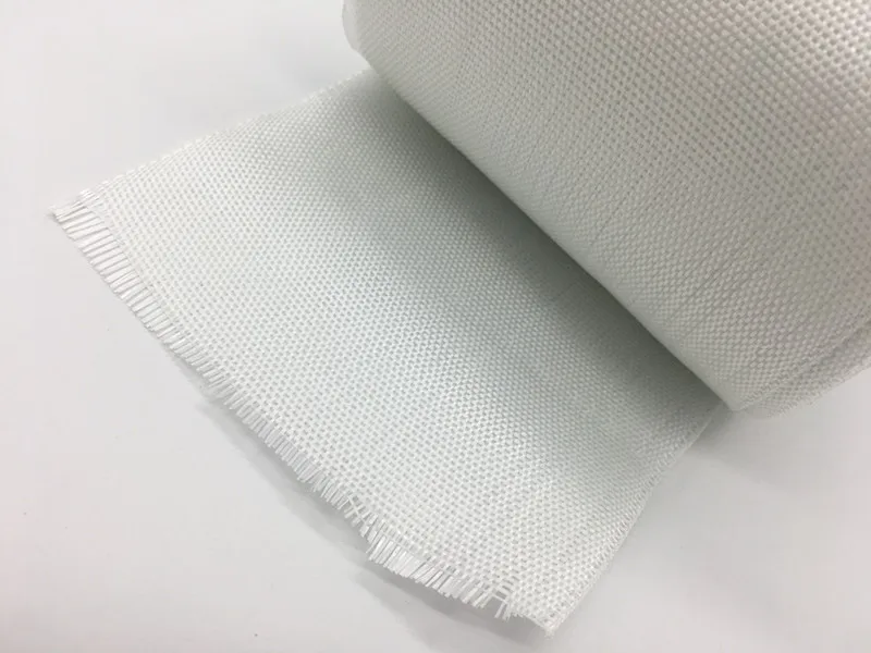 1 рулон белая стекловолоконная тканевая лента E-glass широкая волоконная плотная ткань теплостойкая высокая температура