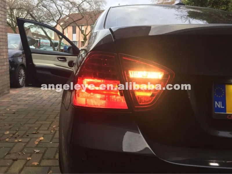 2005-2008 год для BMW E90 320i 323i 325 330 335 светодиодный задний фонарь заднего фонаря красного цвета LF