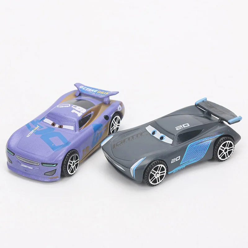 7 см 6 шт./лот Disney Pixar Cars 3 Lightning McQueen Mater Jackson Storm Ramirez 1:55 литье под давлением ABS модель