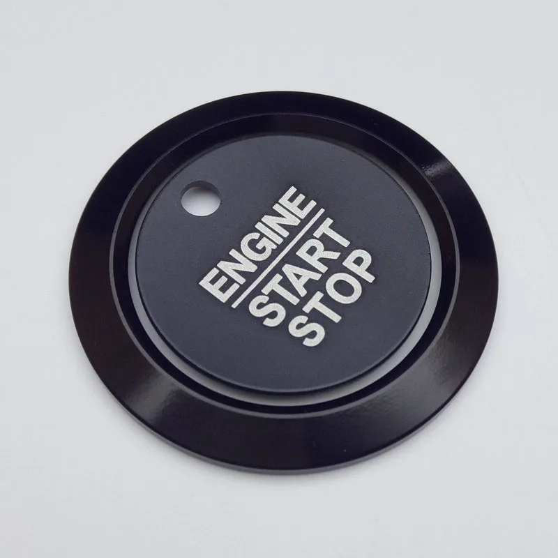 Аксессуар пусковая кнопка отделка металлическое кольцо стоп крышка кнопки запуска Двусторонняя внутренняя практичная