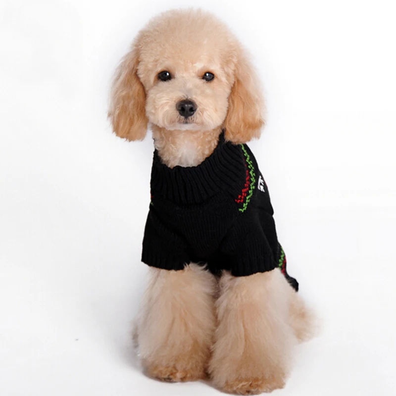 Abrlo, Рождественский свитер для питомцев, пальто-джемпер, Рождественский красный олень, теплая одежда для собак, для маленьких собак, мягкая одежда для собак, таксов