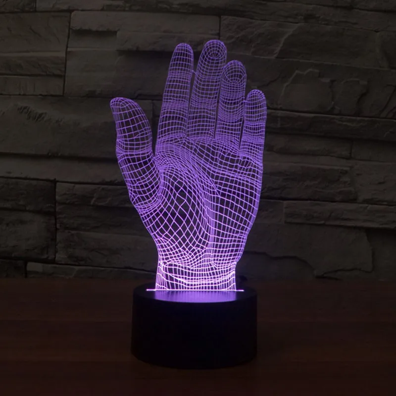 purple night light