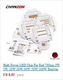 CHANZON 10 шт./лот светодиодный чип высокой мощности 1 Вт 3 Вт теплый натуральный холодный белый красный зеленый синий желтый 1 3 Вт для DIY прожектор лампы