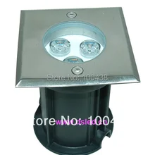 IP67, CE, нержавеющая сталь, высокая мощность, хорошее качество 3 Вт светодиодный uplight, Подземный светодиодный свет, 110-250VAC, DS-11S-01-3W