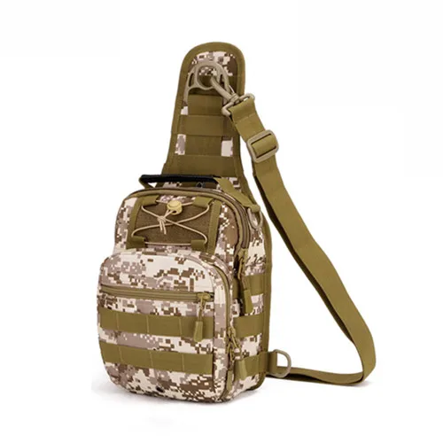 Большая спортивная сумка для отдыха на открытом воздухе, мужская сумка для верховой езды, рюкзак на плечо для IPAD, многофункциональная дорожная посылка, четыре сумки D007 - Цвет: Desert digital