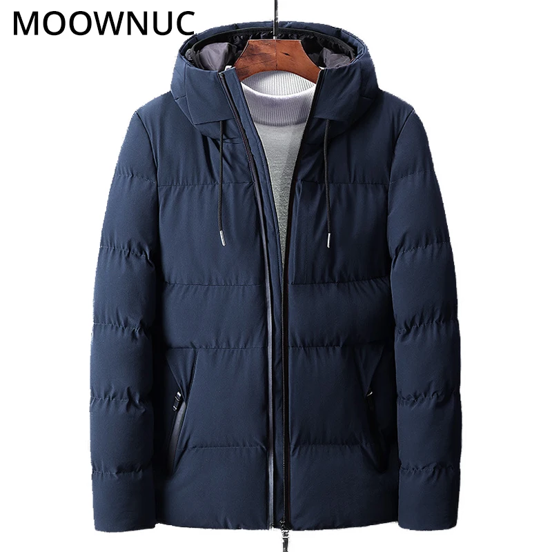 

Jackets Men Coats Parka Winter Clothes Parkas Youth Smart Casual Thicked Male Keep warm 5XL Fashion Icebear Hombre MOOWNUC MWC