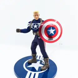 Mezco капитан Американский коммандер Роджерс Коллекционная Фигурка модель игрушки