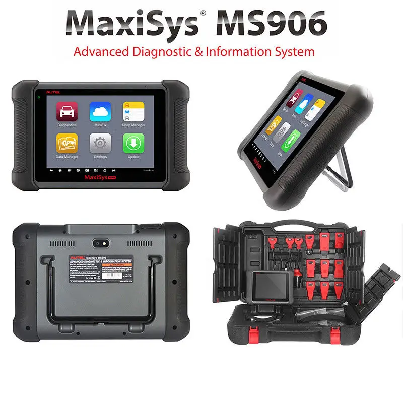 Autel MaxiSys MS906 Pro OBD2 EOBD автомобильный WiFi ECU ключ кодирования авто диагностический