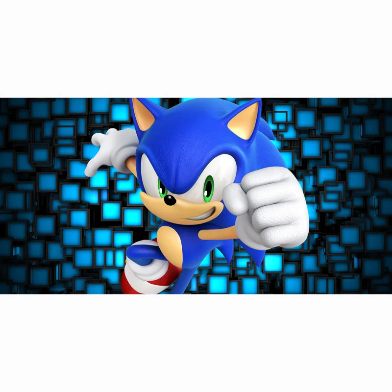 

Bamboo Fiber Bath Towels For Adults 140x70cm Drying Washcloth Sonic the Hedgehog Print Beach Towels Home Textile Bathroom Gift