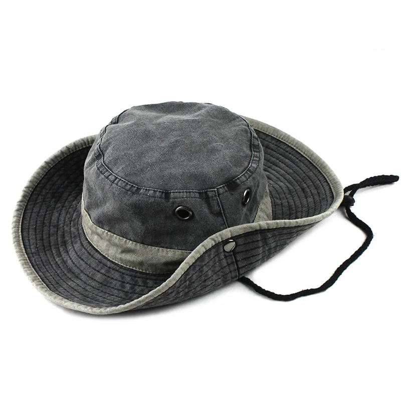 [FLB] мужские летние Панамы, Панамы, шляпы с широкими полями для рыбалки на открытом воздухе, Мытые кепки для мужчин, Sombrero Gorro Sun для мужчин, F327
