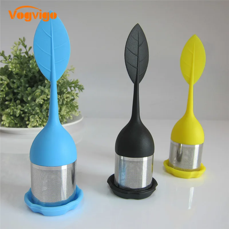 

VOGVIGO Tea tool Interesting Kitchen Tools Cute Mr Teapot Tea Infuser/Tea Strainer/Coffee & Tea Sets/silicone 40-45