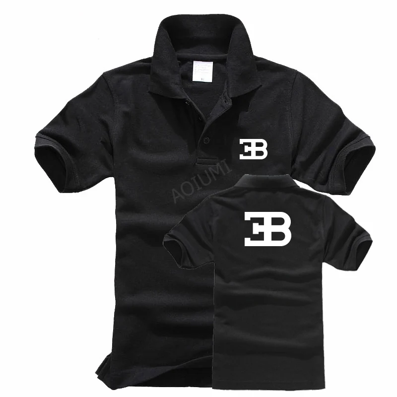 

Brand New Men's solid colour B Bugatti Polo Shirt For Men Polos Men Cotton Short Sleeve shirt Clothes jerseys Size S- XXL 3XL