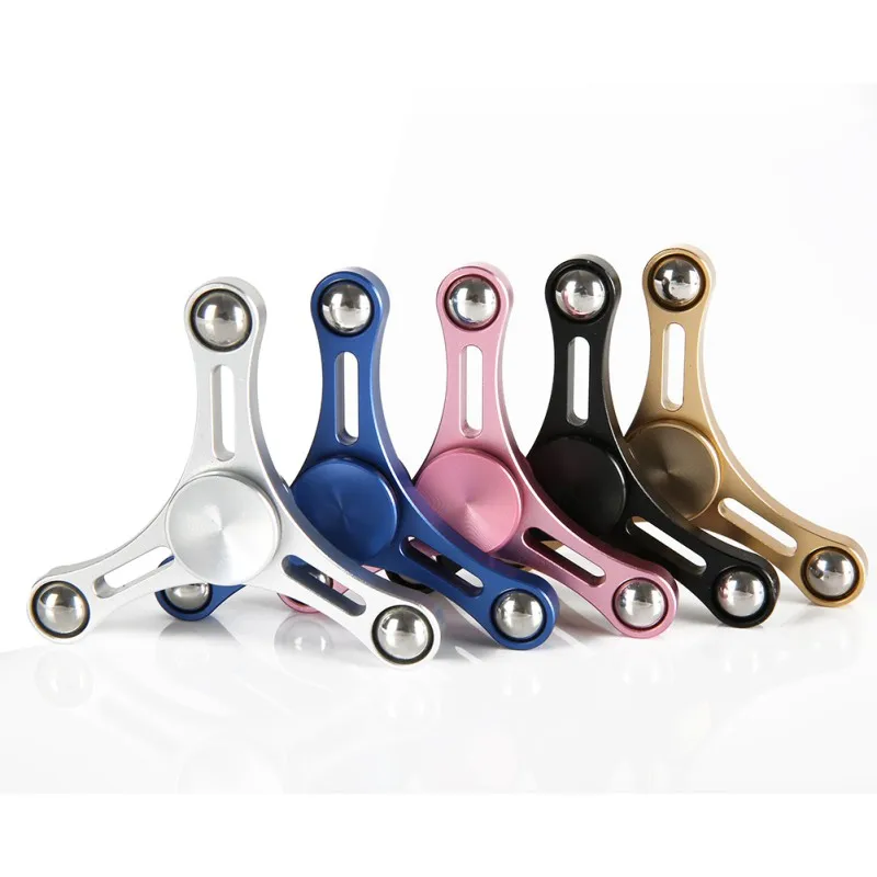 Aluminum Alloy Hollow Out TriangFinger Spinner Fidget EDC Hand Spinner For Autism and ADHD Relief Focus Anxiety Stress Gift Toys Aluminum Alloy Hollow Out TriangFinger Spinner Fidget EDC Hand Spinner For Autism and ADHD Relief Focus Anxiety Stress Gift Toys