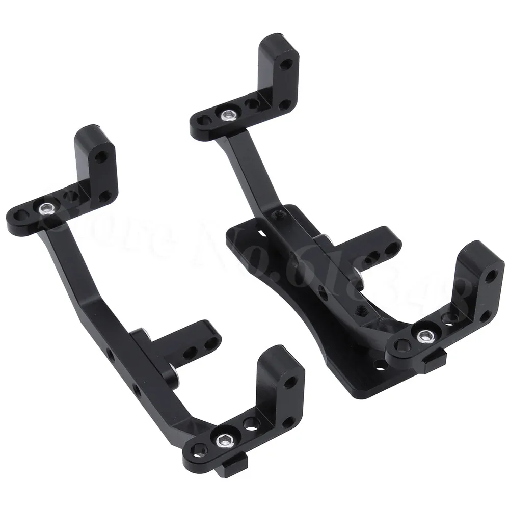 

2pcs/Lot Aluminum Front and Rear Servo Mount & Upper Link Kit For D90 D110 Axle 1/10 RC Crawler Replacement Parts
