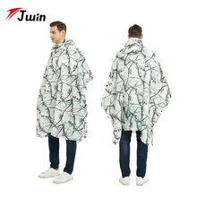 Охота снег джунгли белый камуфляж плащ палатка Открытый Альпинизм Пешие прогулки Многофункциональный дождевик для мужчин и женщин