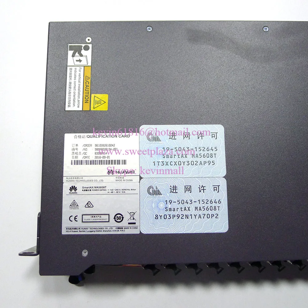 Хуа Вэй GPON OLT MA5608T с 2* MCUD1+ 1* MPWD+ 1*16 портами GPFD C