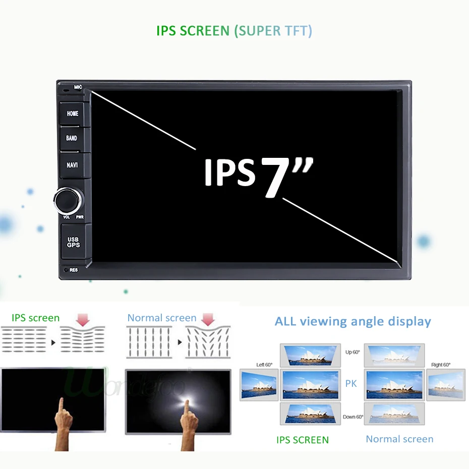 Cheap DSP IPS 4G 64G Android 9.0 Universal 2 din auto Multimedia Player car radio 2din Stereo 7" car Player Auto Radio for nissan 4