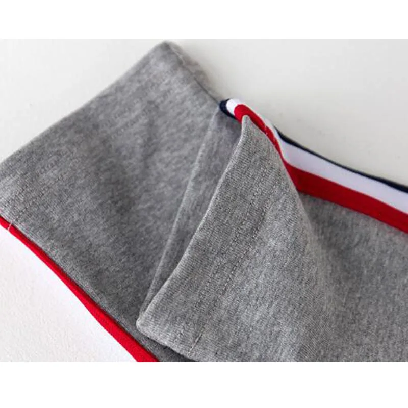 2018 pregnant women side striped cotton skinny leggings maternity high waist stretched belly trousers pencil pants  Elastic