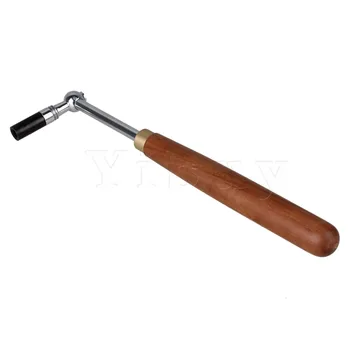 

Yibuy Jujube Wrench L-shape Piano Stainless Steel Tuning Wooden Hammer