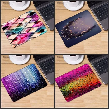 

Yuzuoan Colorful WaterDrop Comfort Mouse Mat Gaming Mousepad Size for 18x22CM And 25X20CM 25X29CM Gaming Desk Cup Mousepads