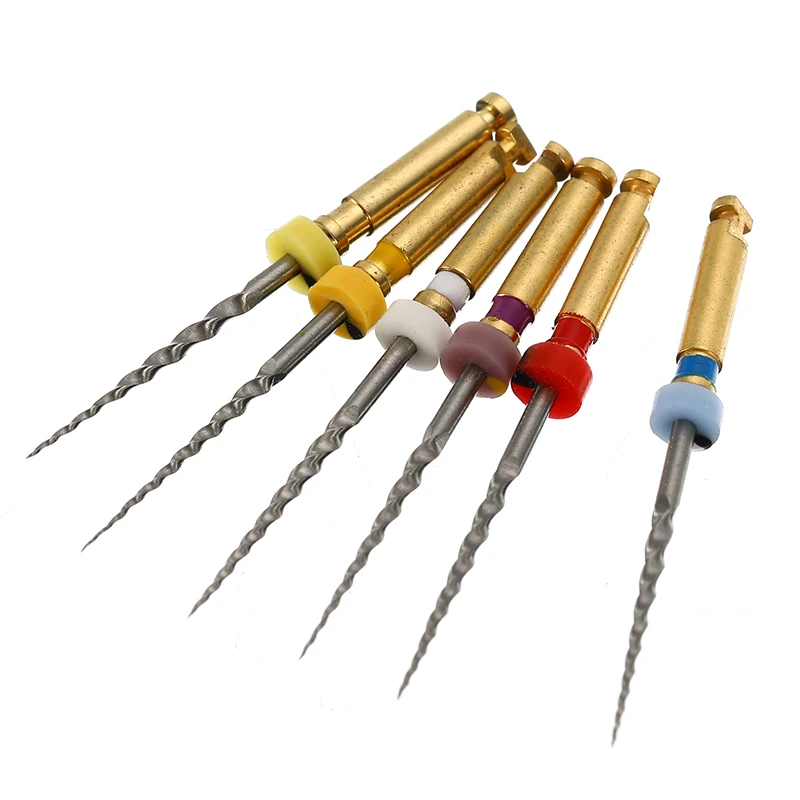 

5Box/set 6pcs 34mm Dental Universal Pro Taper Endodontic Rotary Files Assorted SX-F3 21mm Tool