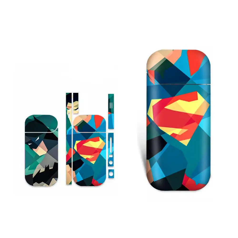 

Batman VS Superman Waterproof Protective Vinyl Sticker For IQOS 2.4 Plus 2.4p Skins Removable Adhesive Decorative Decal Sticker