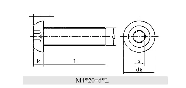 M5 M5* 10 M5x10 M5* 12 M5x12 M5* 16 M5x16 черный 304 болт из нержавеющей стали SS DIN7380 шестигранный винт с круглой головкой