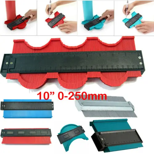 

10" Shape Contour Duplicator Profile Gauge Tiling Laminate Tiles Edge Shaping H