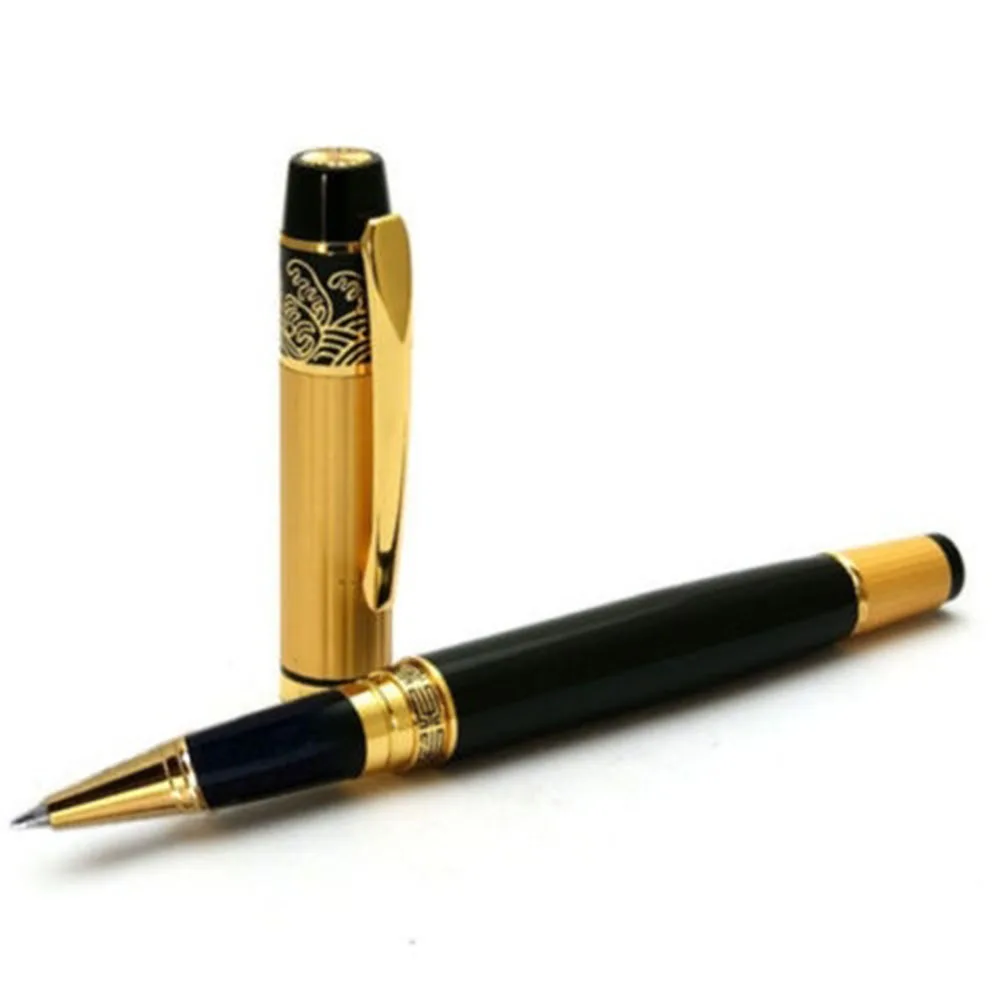 

Premium Fountain Pen medium nib Metal Golden Clip roller ball Pen Business office supplies