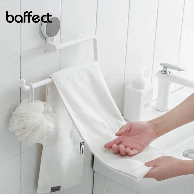 

Toilet Paper Holder Bathroom Suction Hanger Tissue Rack Kitchen Towel Hook Adjustable Kitchen Paper Towel Holder