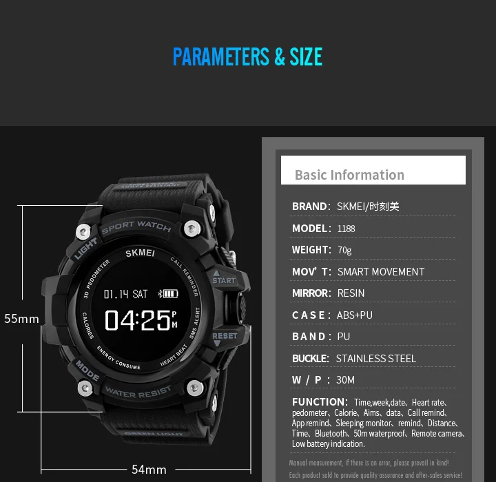 Men's Sport Multifunction Waterproof Smartwatches | Jewelry Addicts