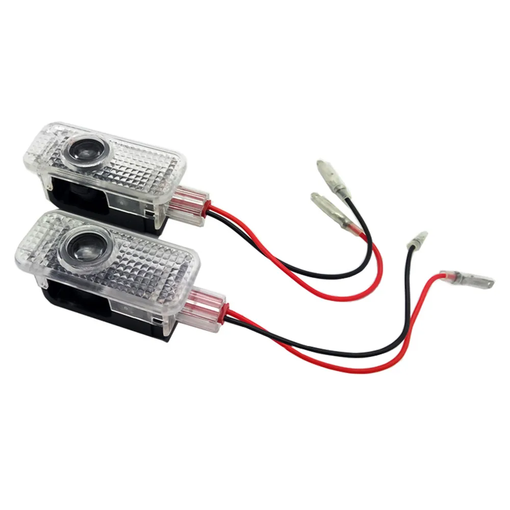 

2x LED Door Light for Audi A3 A4 B6 B7 A5 A6 C5 C6 Car Courtesy Ghost Shadow Light Laser For Quattro S Line Logo Projector