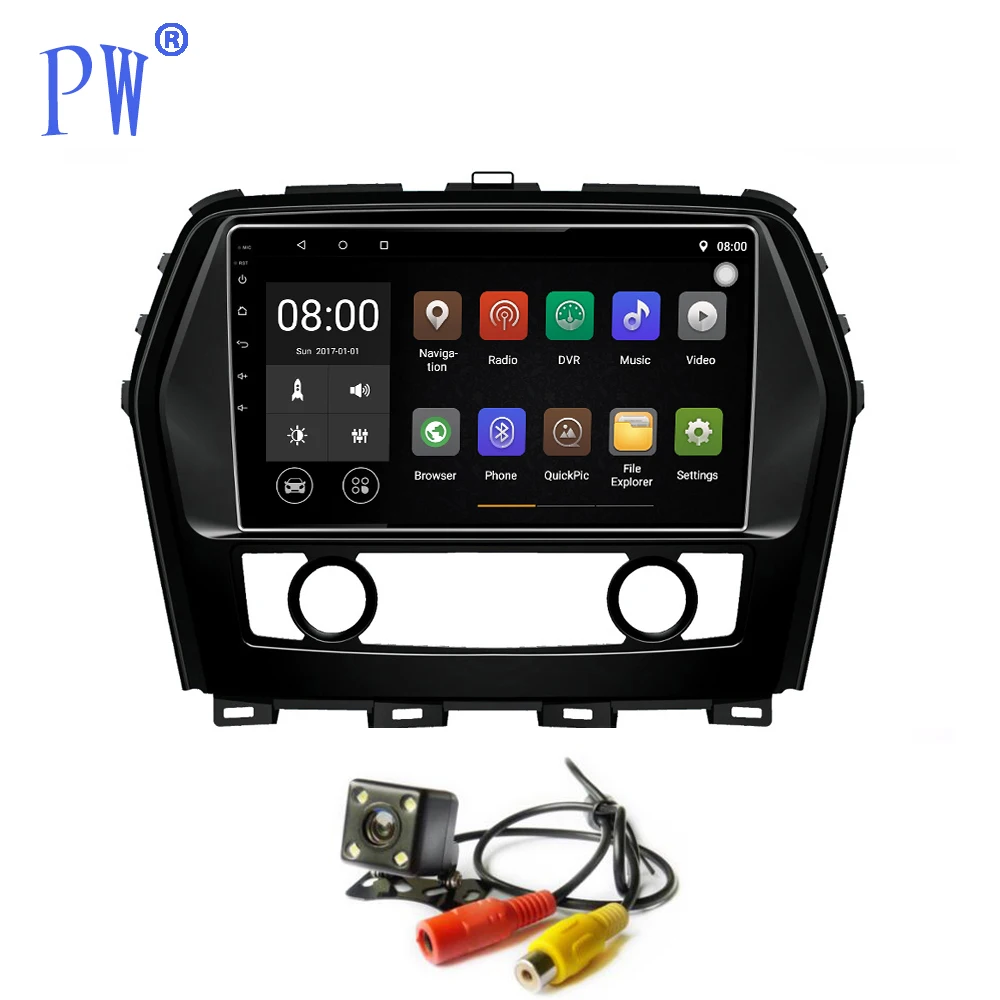 

Android 7.1 Car GPS Radio Player Navi for Nissan Cima Infiniti Q45 Car Audio Video Multimedia Touch Screen Head Unit Wifi Blu