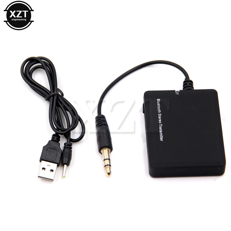 Мини 3,5 мм Bluetooth передатчик Портативный Аудио A2DP стерео ключ трансмиттер адаптер для iPod Mp3 Mp4 PC tv