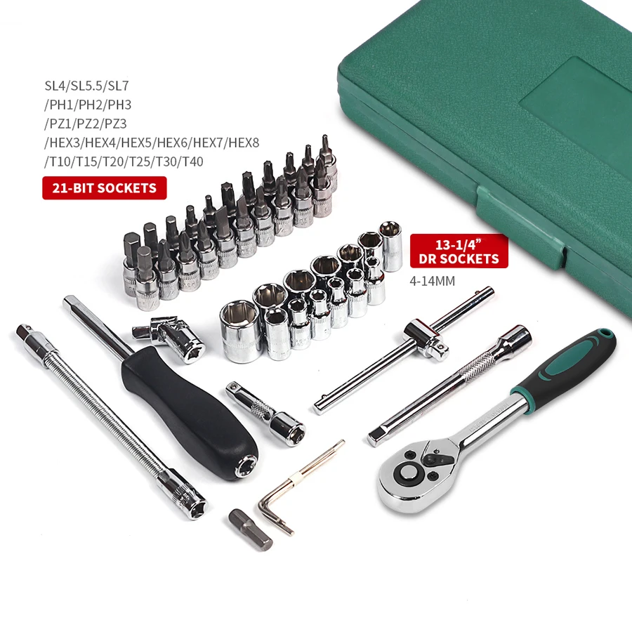 Car Repair Tool 46pcs 1/4-Inch Socket Set Car Repair Tool Ratchet Torque Wrench Combo Tools Kit Auto Repairing Tool Set Car Repair Tool 46pcs 1/4-Inch Socket Set Car Repair Tool Ratchet Torque Wrench Combo Tools Kit Auto Repairing Tool Set