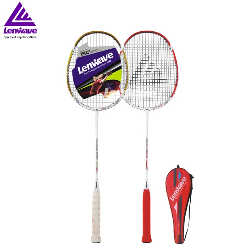1 piece Durable Aluminum Carbon Badminton Racket Best Price Lenwave
