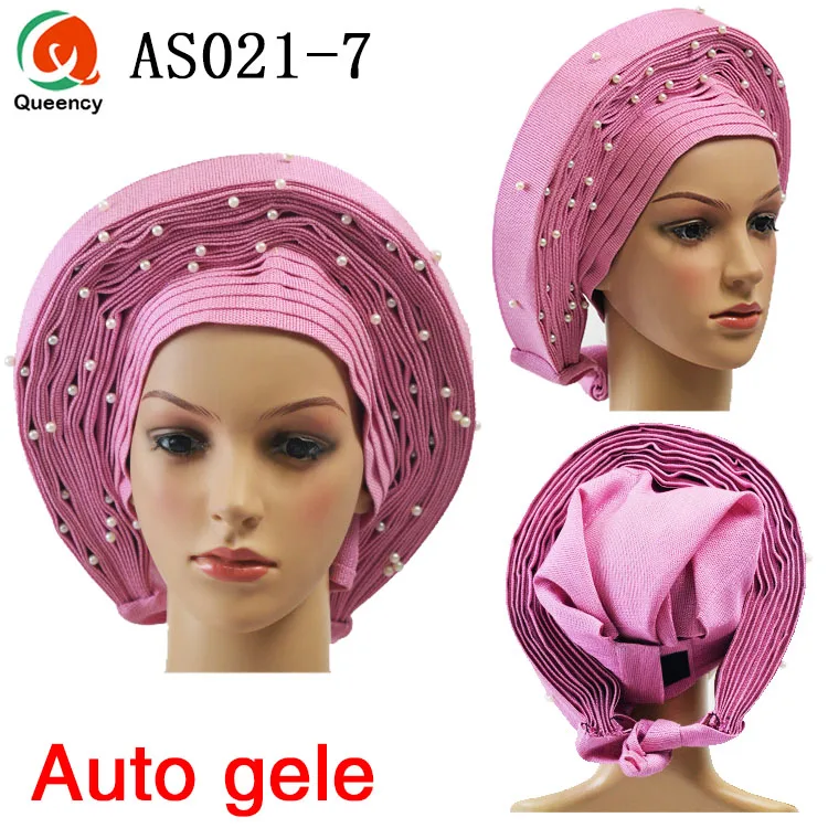 Queency Африканский готовые дамы Асо Оке авто-геле Headtie для свадьбы Multi-Цвет доступны DHL AS021