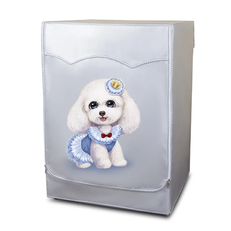 

SRYSJS Washer Sunscreen Washing Machine Cover Waterproof Dryer Polyester Silver Coating Drum Machine cubierta lavadora
