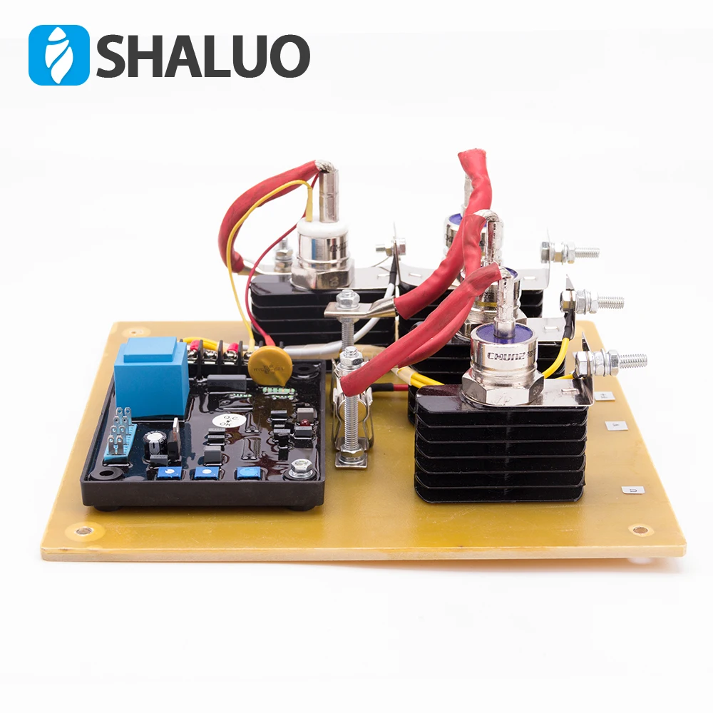 GAVR 50A voltage regulator with the rectifier and diode for carbon brush diesel generator SAVRH-50A 380V GAVR 50A voltage regulator with the rectifier and diode for carbon brush diesel generator SAVRH-50A 380V