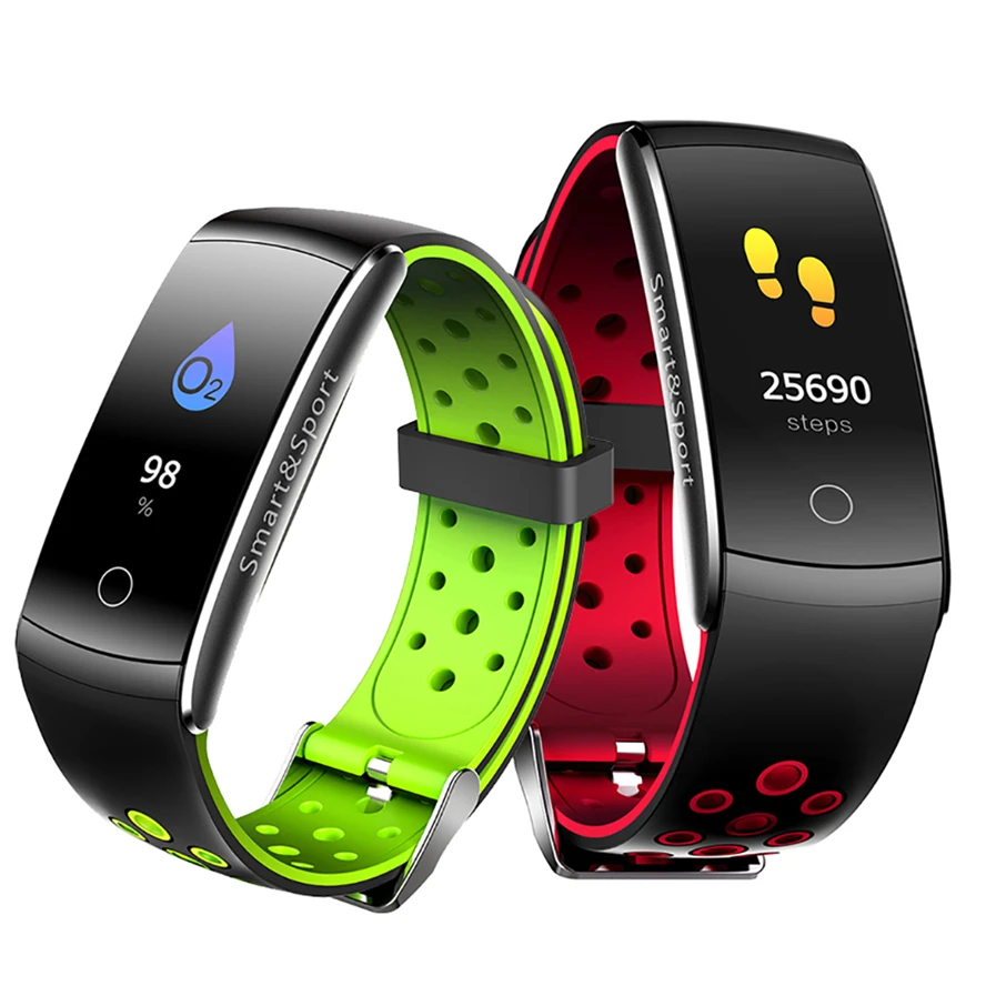 

Smart Watch Q8 Sports Heart Rate Monitor Blood Pressure FitnessTracker Smart activity tracker Bracelet Waterproof Smart Band