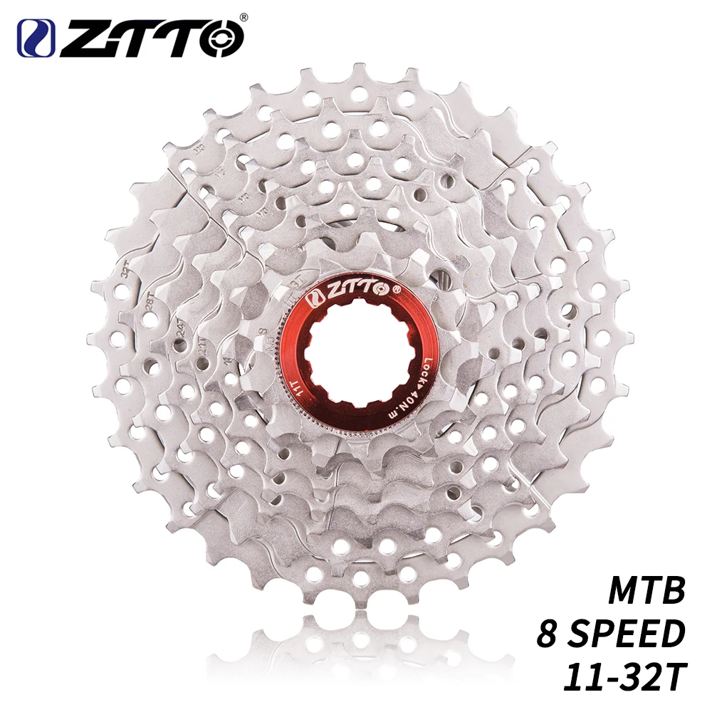 Запчасти для горного велосипеда ZTTO MTB, 8 s, 24 s, скоростная кассета свободного хода, 11-32 T, совместима с частями M410 M360 M310 M280 Tourney