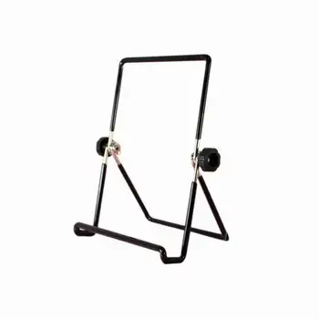 

Multi Purpose Small Portable Easel Adjustable Stand Display, Heavy Duty Anti-scratch Vinyl Coated Wire, Selectable Viewing Angle