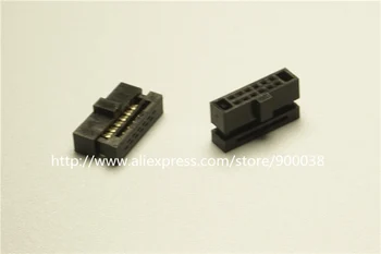 

5 Pcs 0.050" 1.27mm 12 Pin dual Row IDC Connector 2x6 P 12 position Rectangular Female Socket Receptacle Ribbon Cable