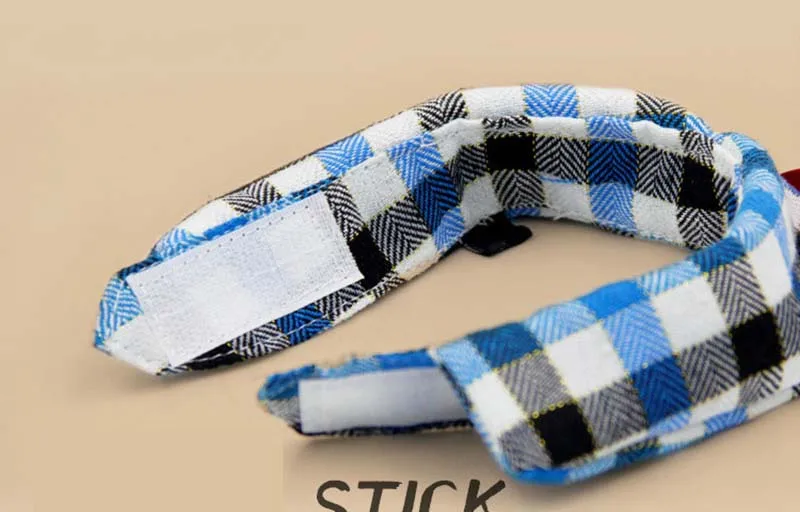 SYDZSW New Pet Products Puppy Dog Collar Bowtie Grace Plaid Pet Cat Dog Bowknot Collar Pet Clothing Accessories Dog Supplies S M L9