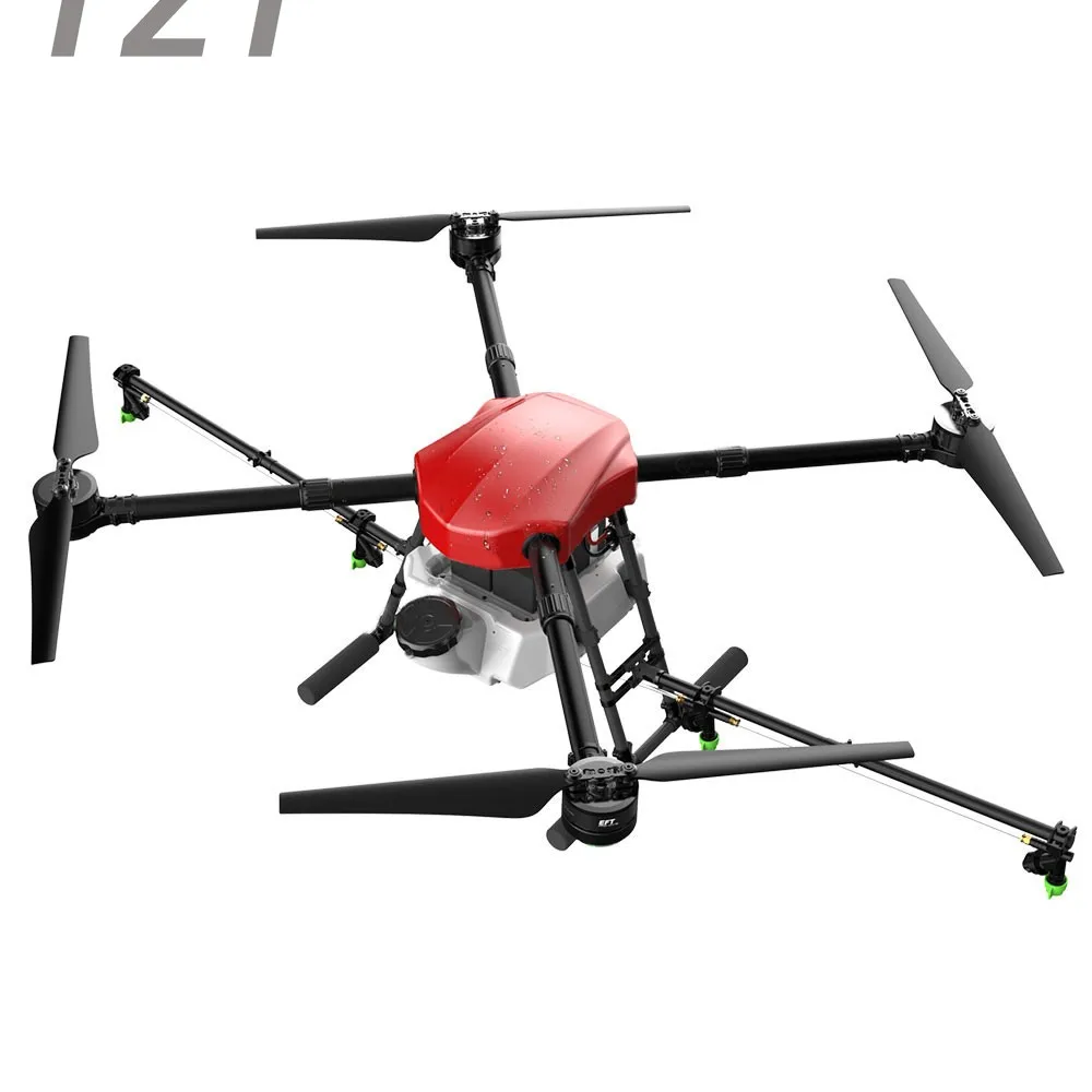 2018 New Waterproof Plant Spraying UAV RC Drone Carbon Fiber Multirotor Frame Kits 4 Axis Spray Agriculture Drone