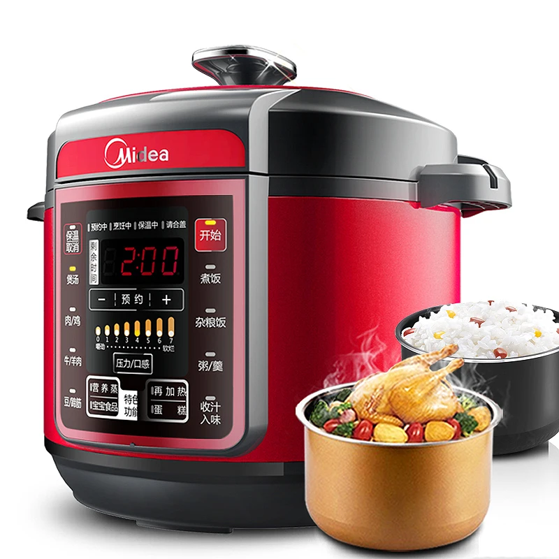 

Intelligent Electric Pressure Cooker Multi-function Rice Cooker Household Insulation Timing Reservation High Capacity
