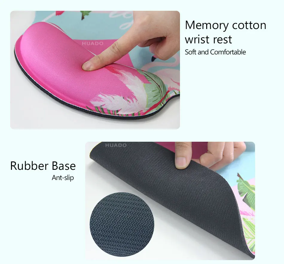 Милый Memory foam Удобная Мышка pad перчатки wrist Protect утепленные комфортные коврики для мыши с подставка под запястье pad, для маленьких детей, для