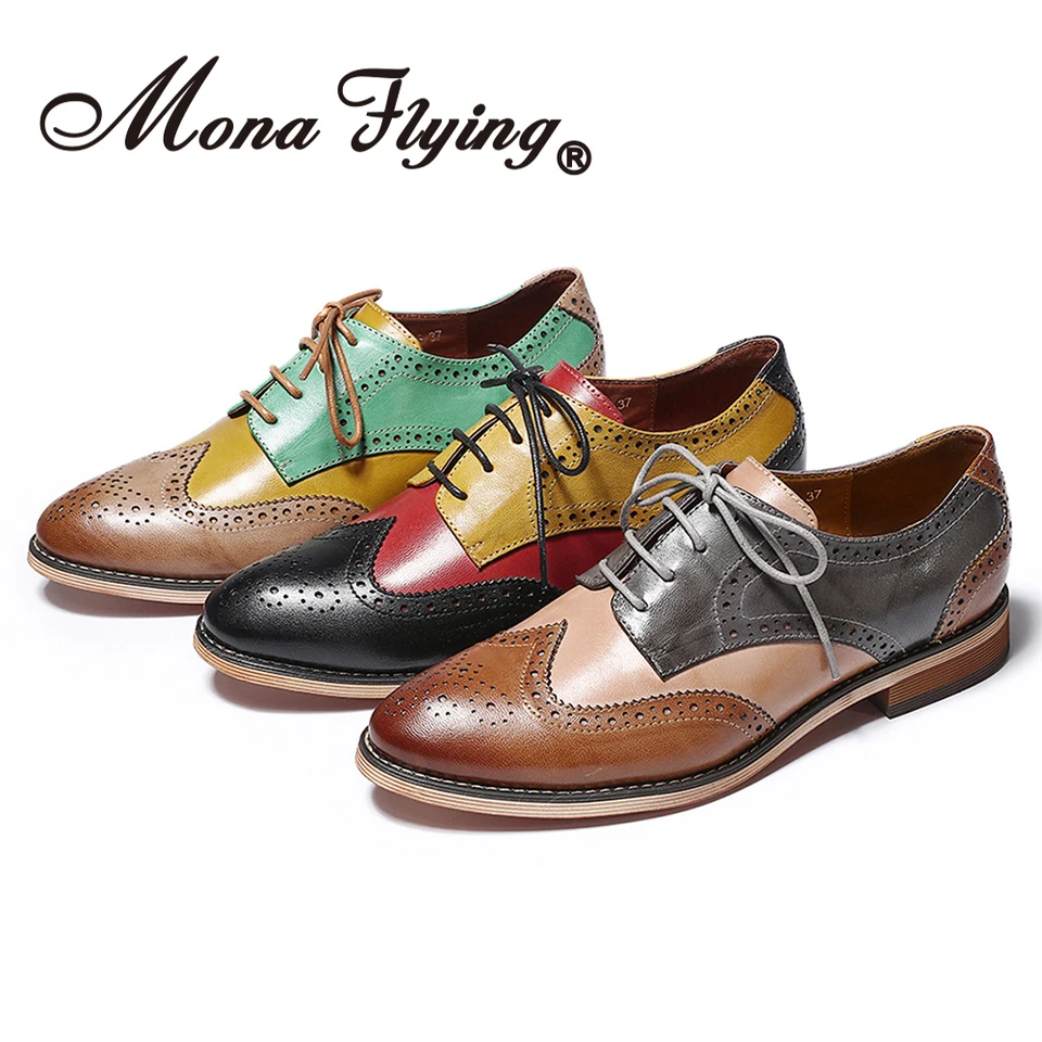 Mona Flying Women Leather Hand made 